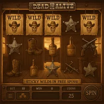 VeloBet - Dead or Alive Slot Game - NetEnt